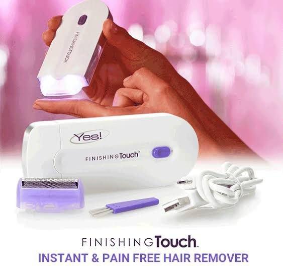 2 in 1 Finishing Touch Yes Hair Trimmer