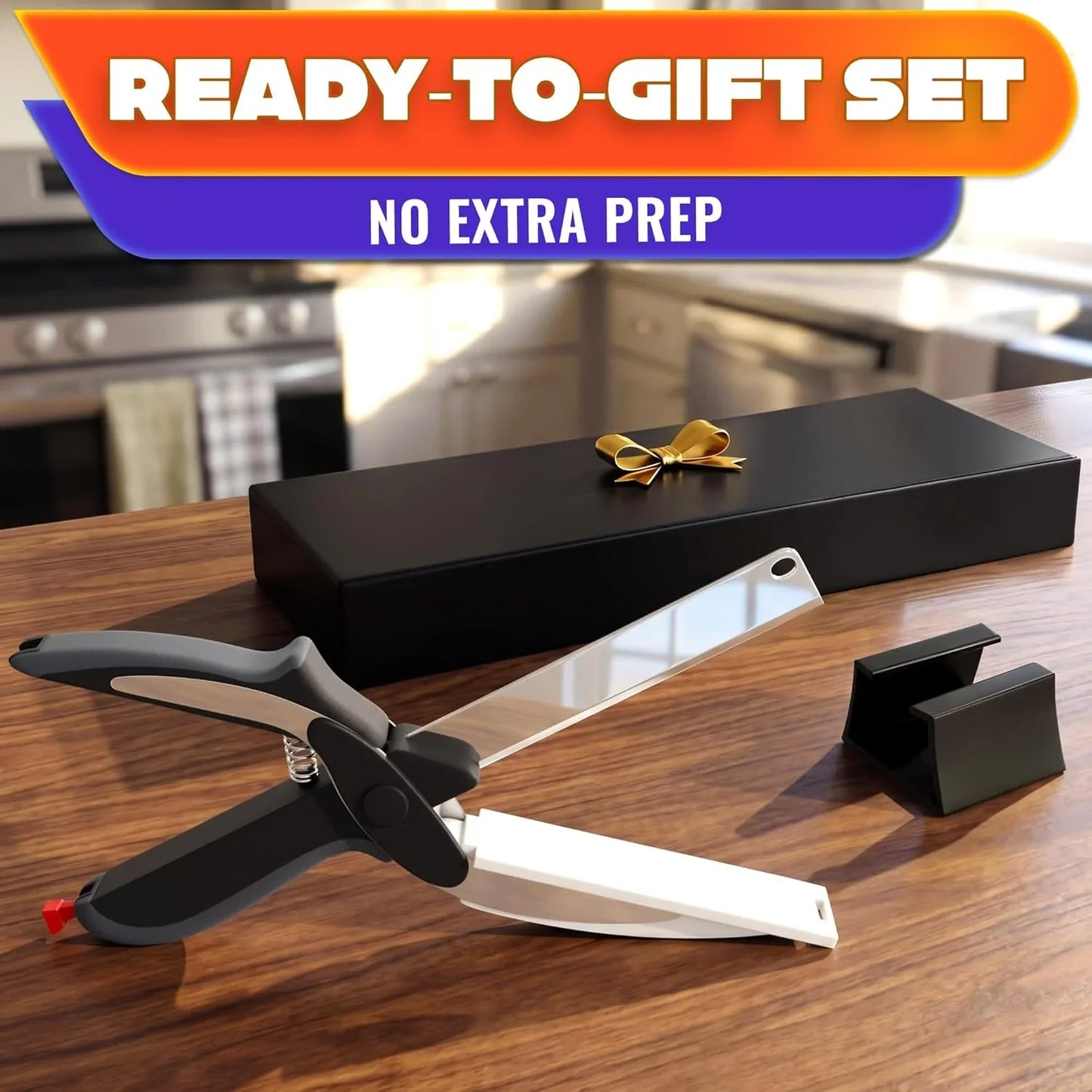 2 in 1 Kitchen Scissors for Food