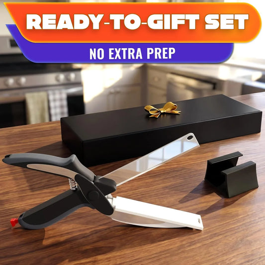 2 in 1 Kitchen Scissors for Food