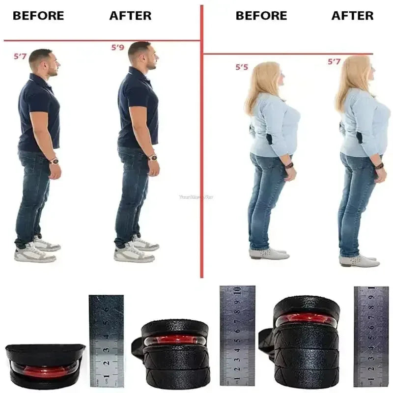 Premium Adjustable Height Increase Insoles!