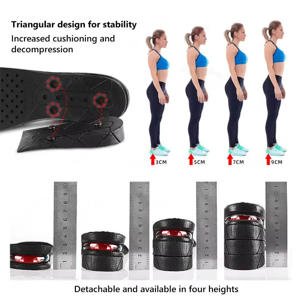 Premium Adjustable Height Increase Insoles!