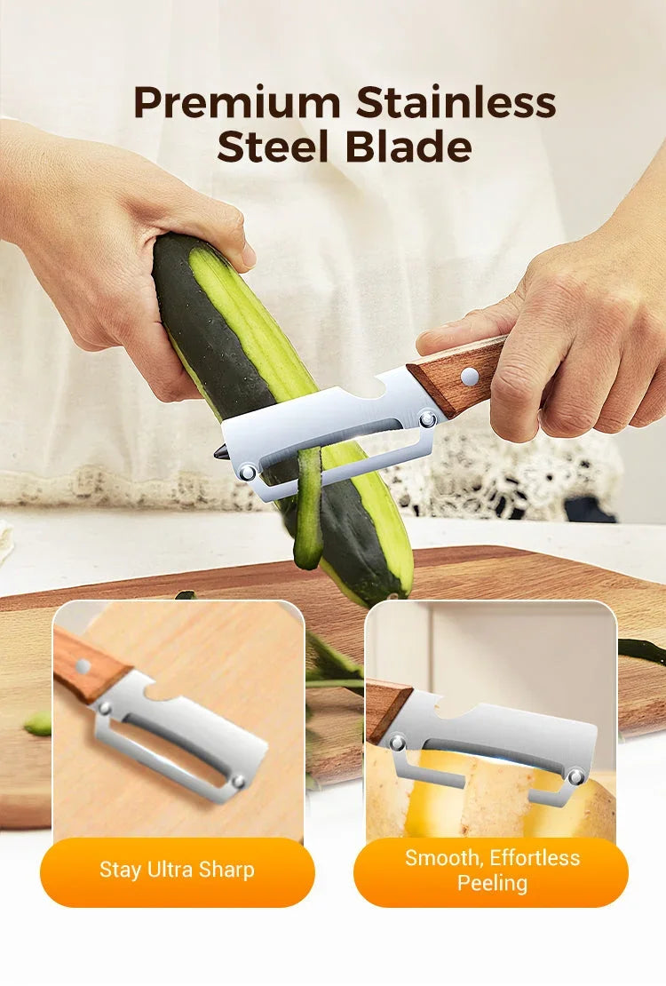 Multi-Functional Vegetable Peeler For Kitchen